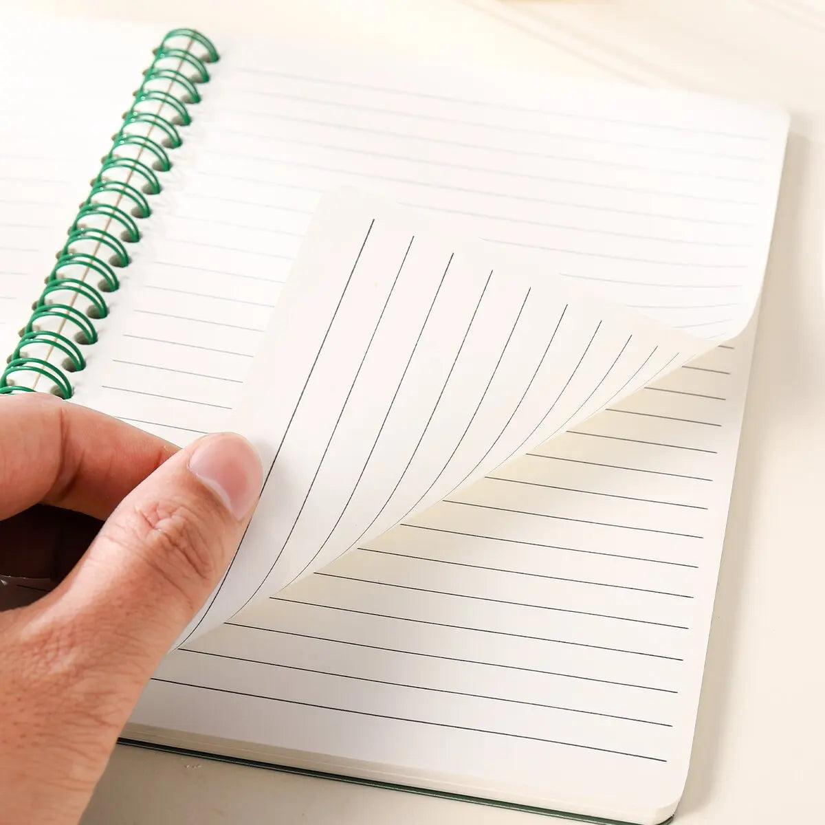 A5 Spiral 160 Pages Thick Lined Paper