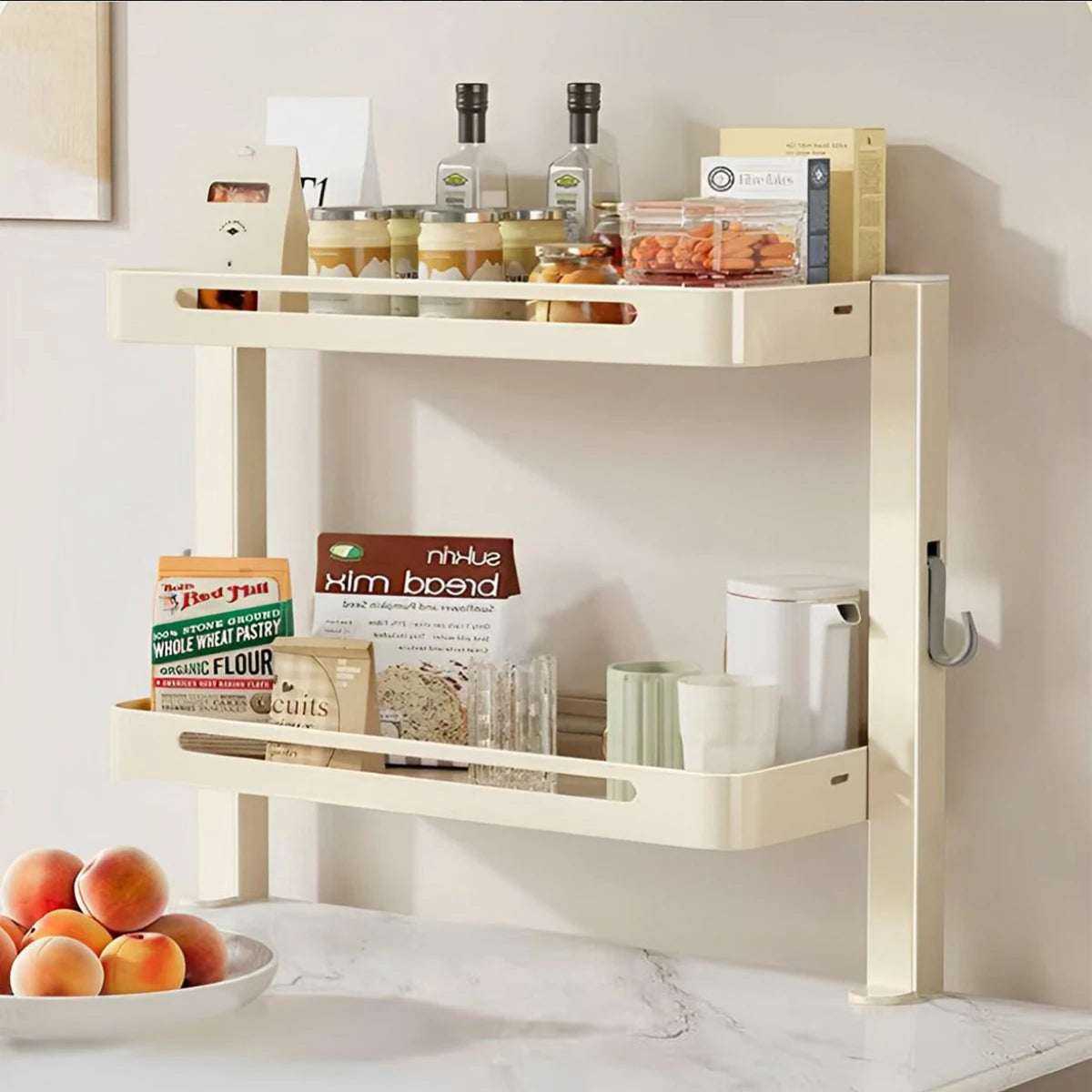 2-Layer Desktop Storage Shelf Organizer