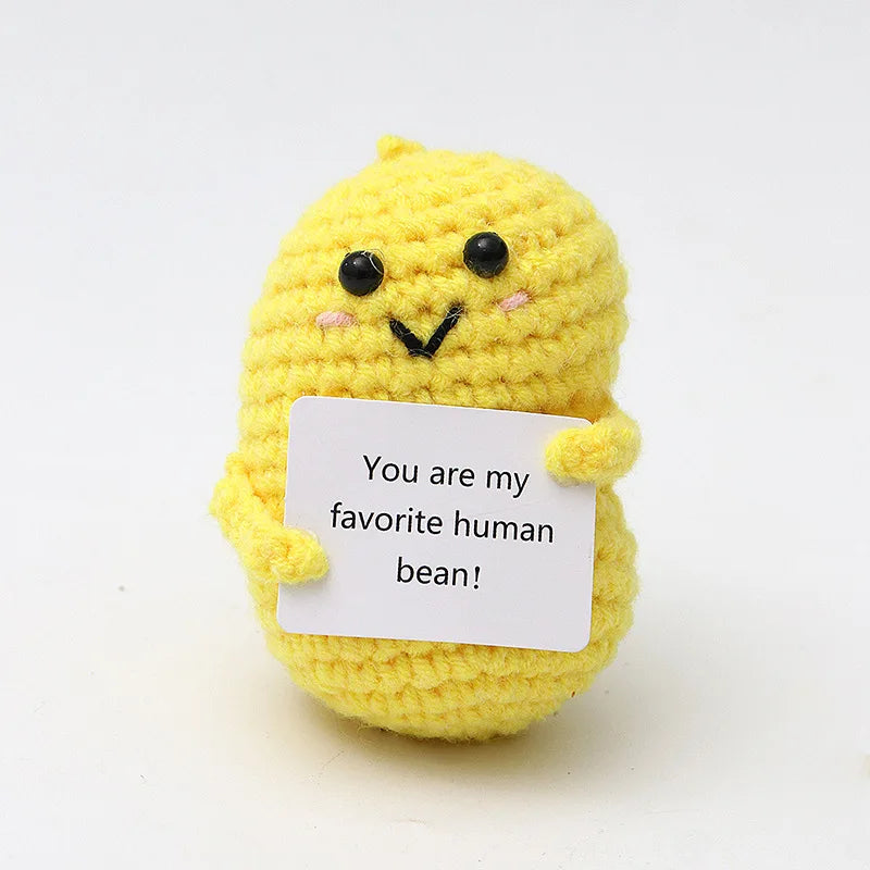 Desktop Crochet Doll