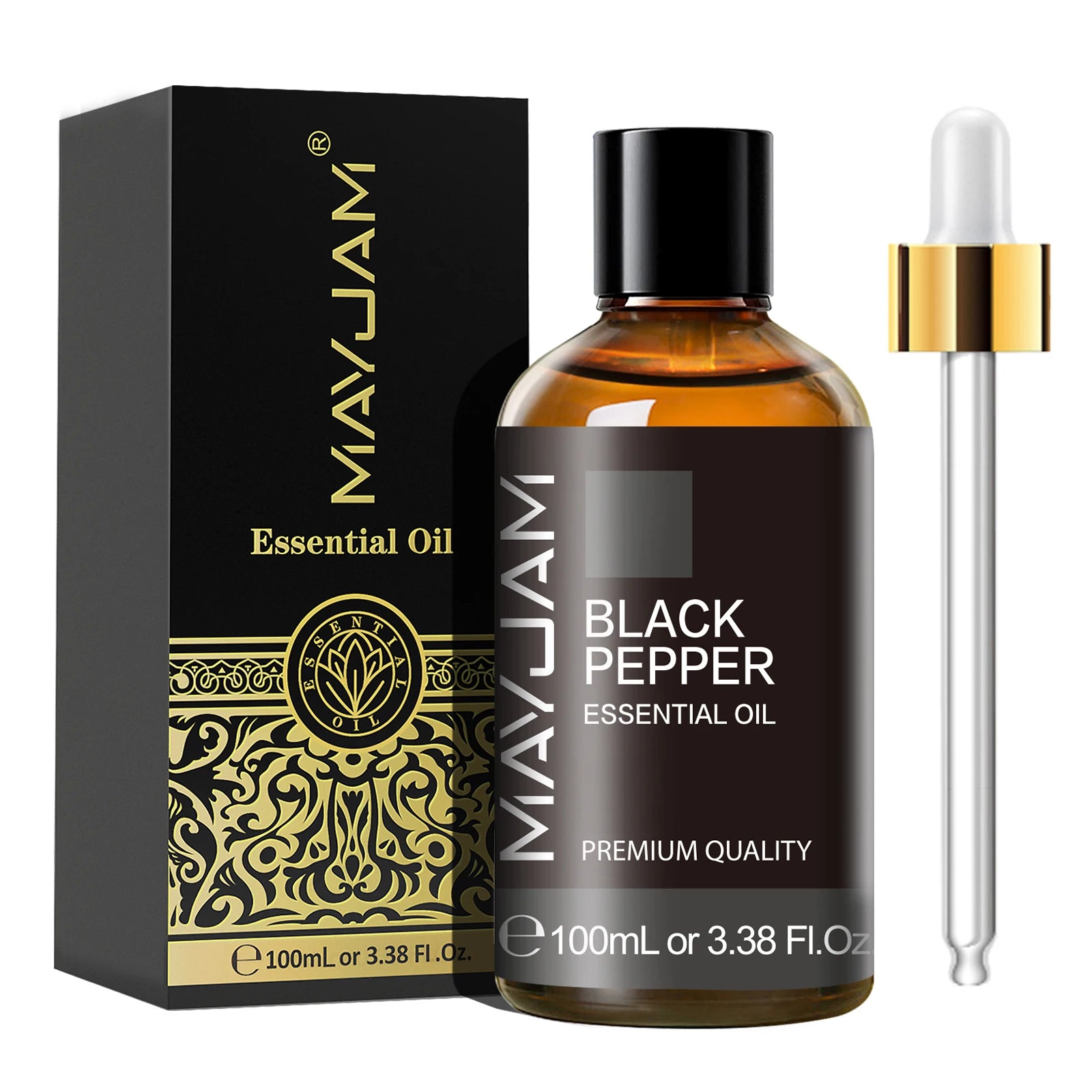 MAYJAM 100ml Essential Oil – Dropper Bottle for Diffusers & Candles