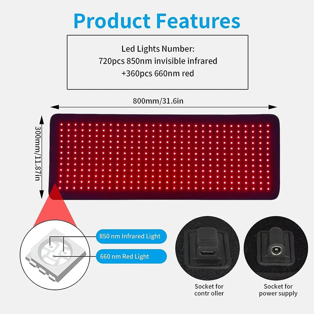 Red Light Therapy Pad