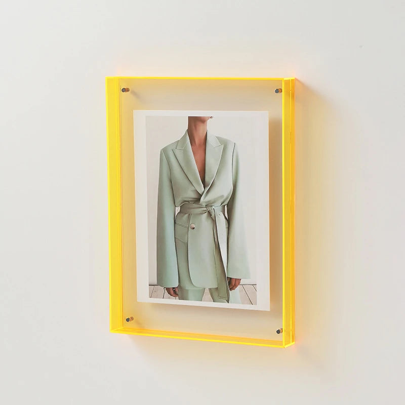 Transparent Acrylic Photo Frame