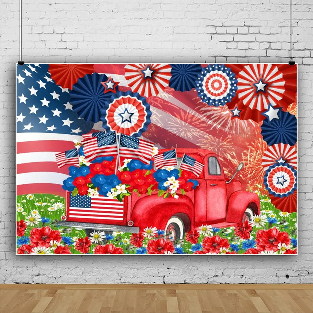 4th of July Party Banner