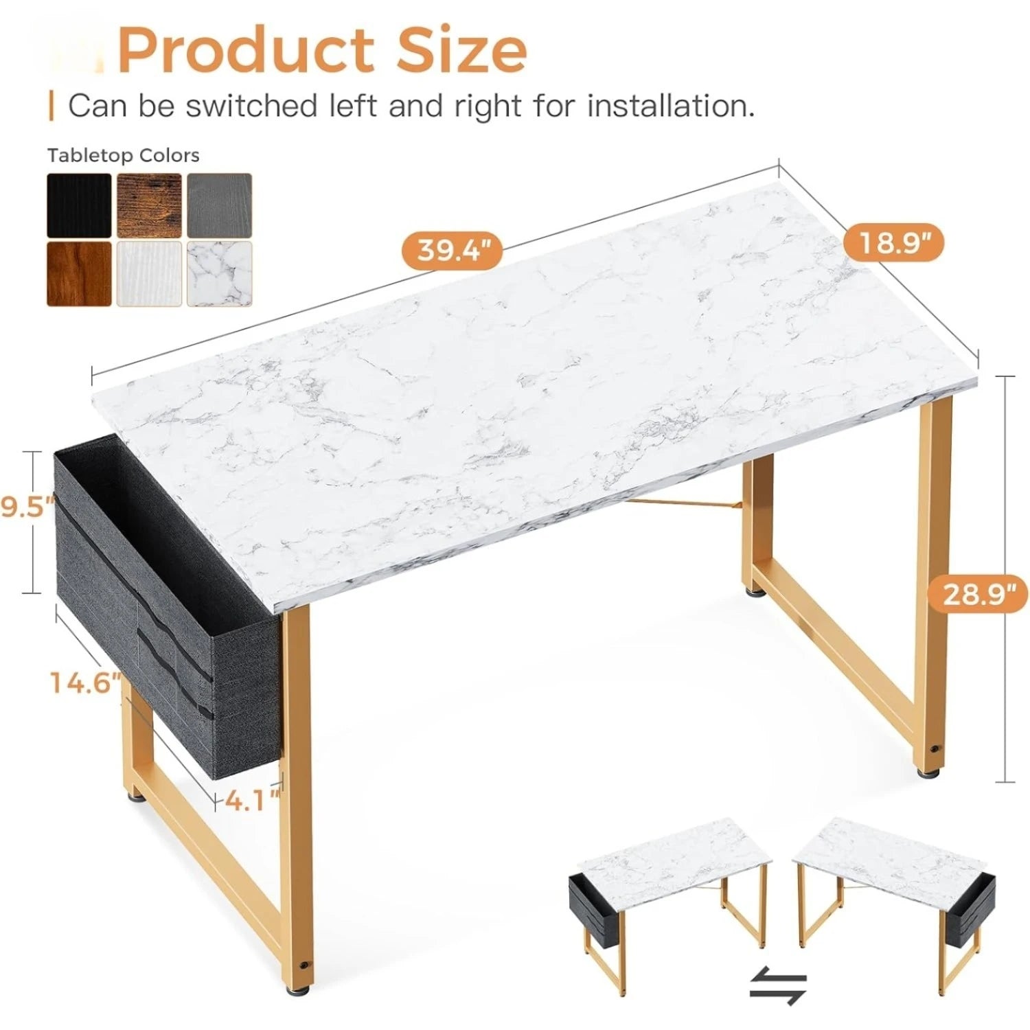 Office Work Table with Storage