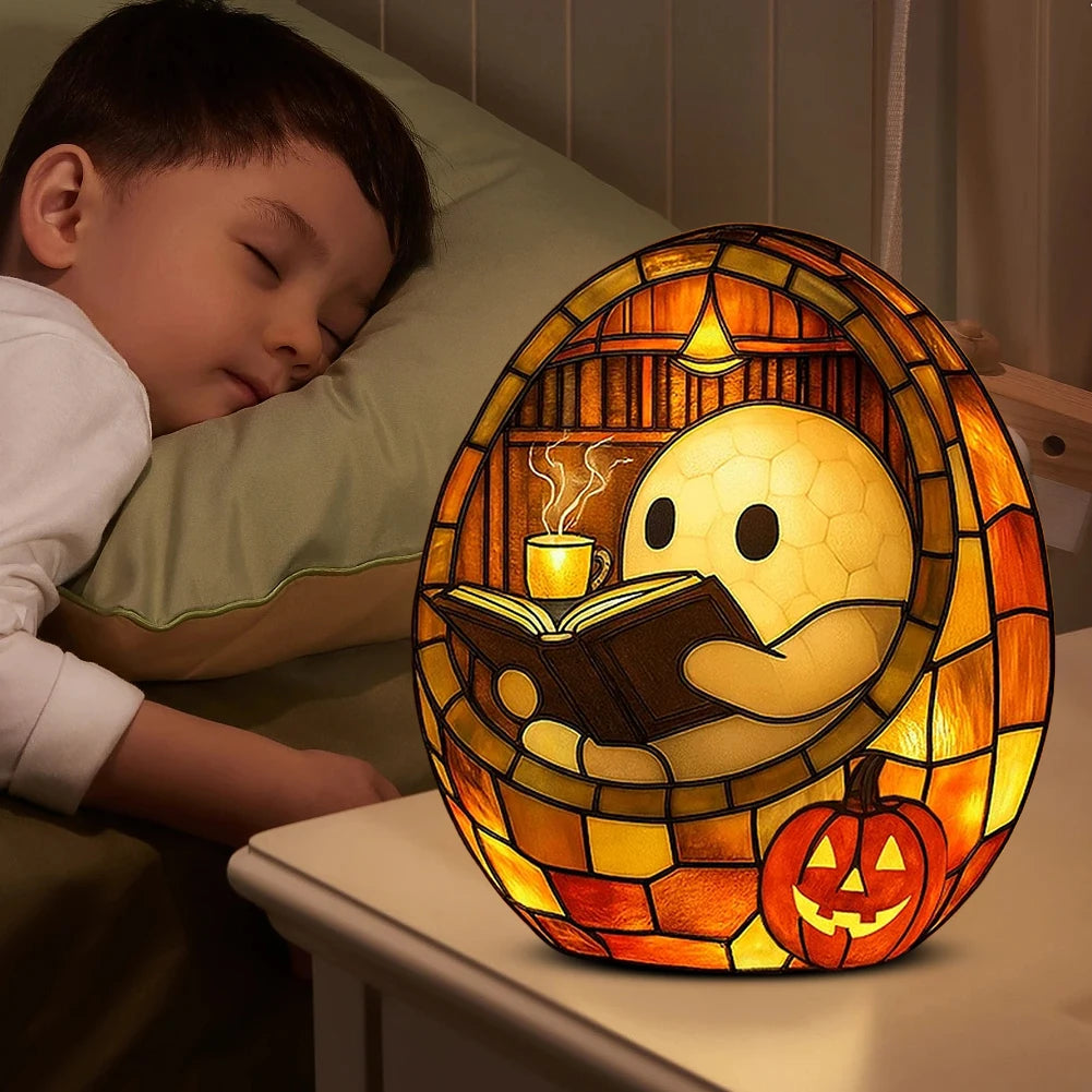 Ghost Reading Book Lamp