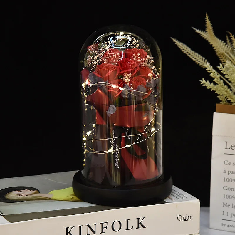 Eternal Rose LED Light Flower Gift