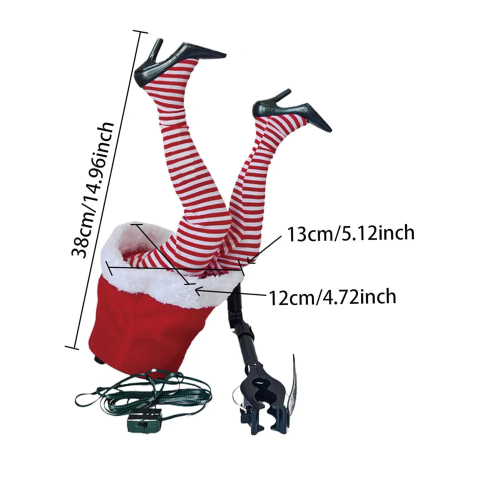 Elf Legs Christmas Tree Pendant