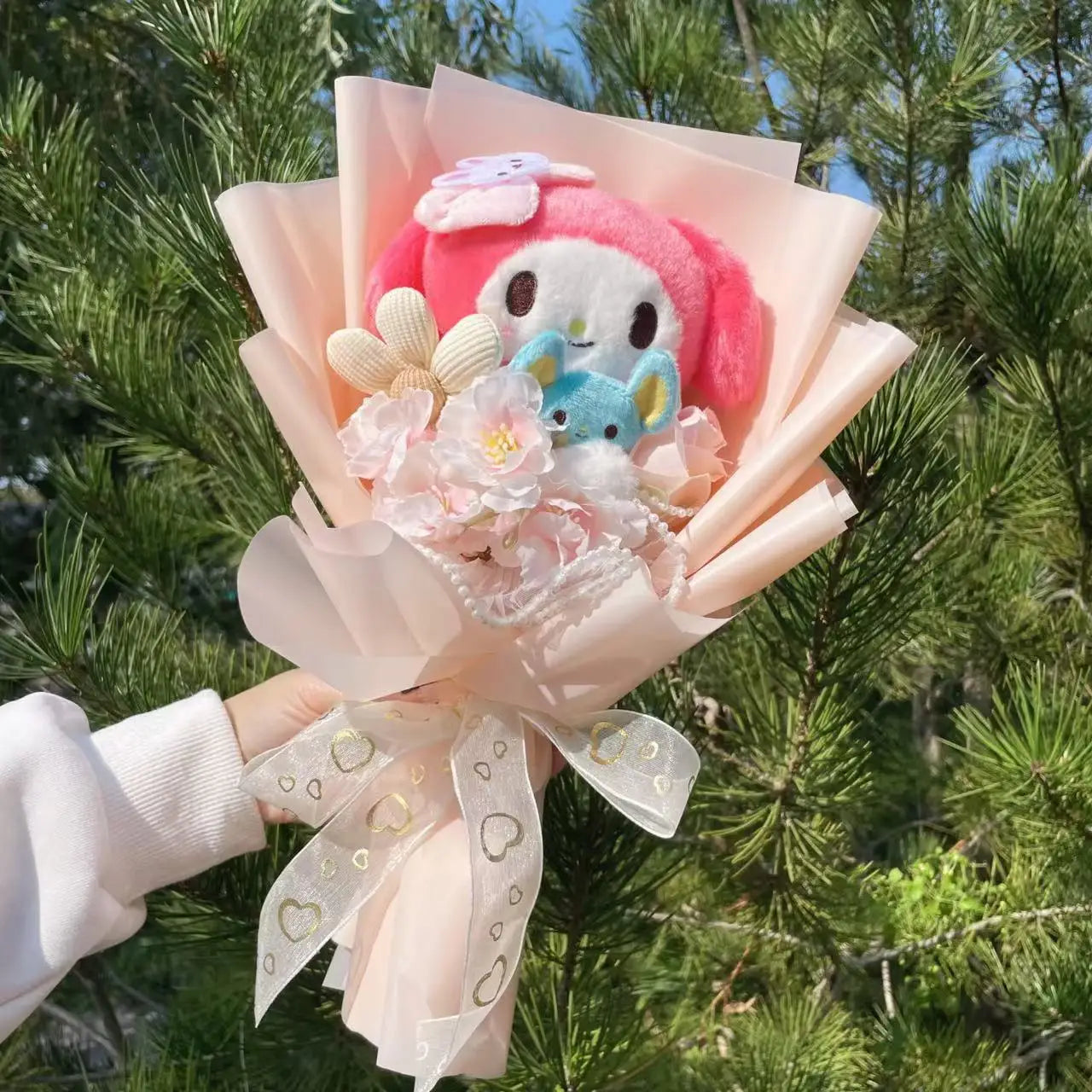 Cartoon Plush Flower Bouquet Gift
