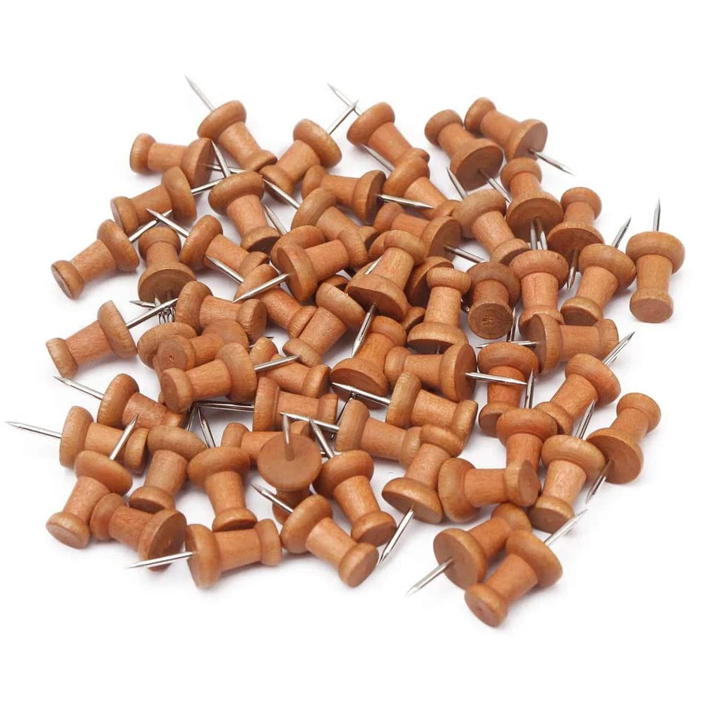 Wooden Push Pins