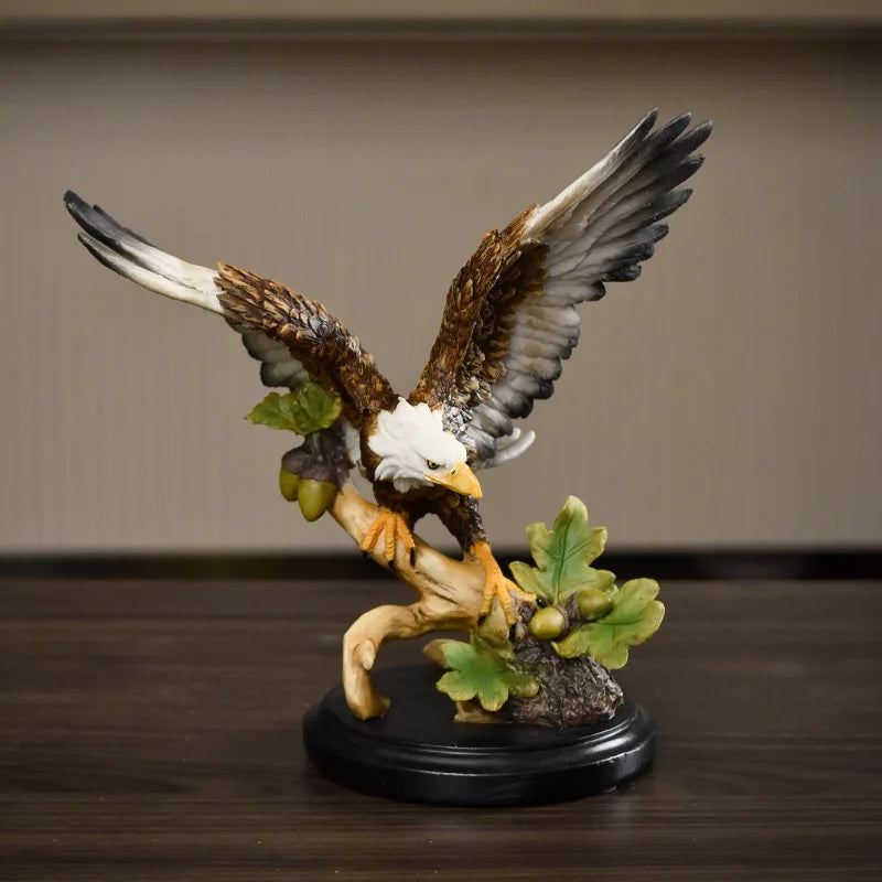 Independence Day July Fourth 7.4th American bald eagle roc wings resin crafts ornaments office hotel high-end eagle decorations