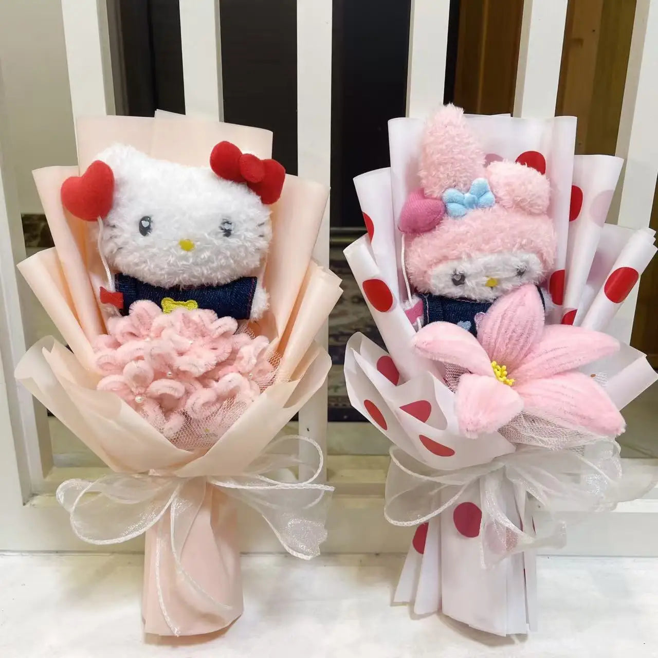 Cartoon Plush Flower Bouquet Gift