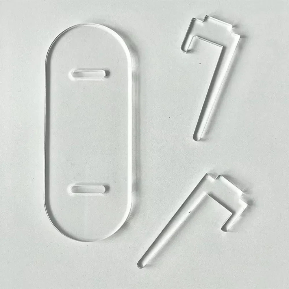 Clear Acrylic Display Easel Stand