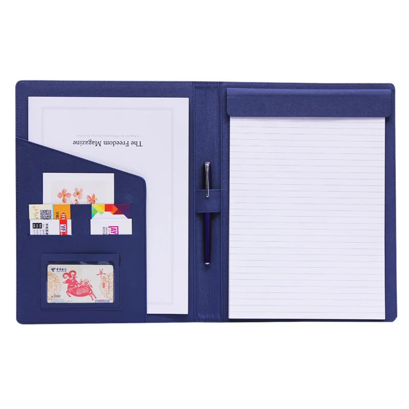 Personalized PU Leather Conference Folder