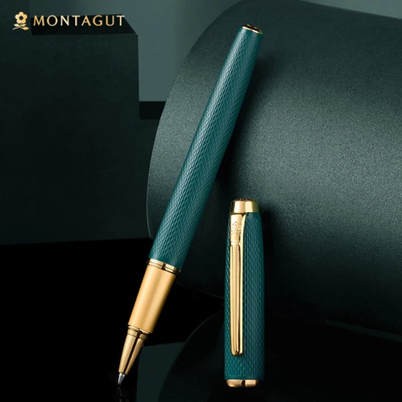Luxury Silver & Gold Rollerball Pen