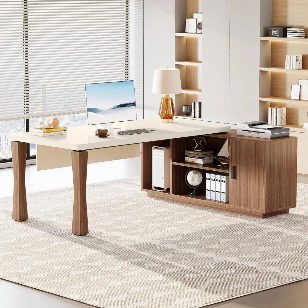 Executive L-Shaped Desk