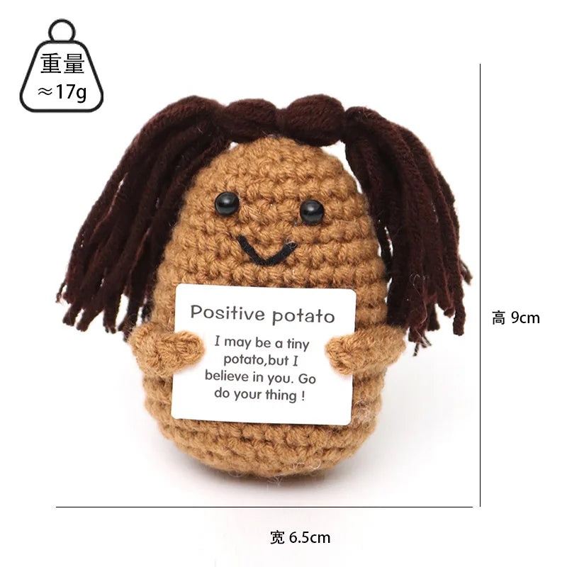 Desktop Crochet Doll