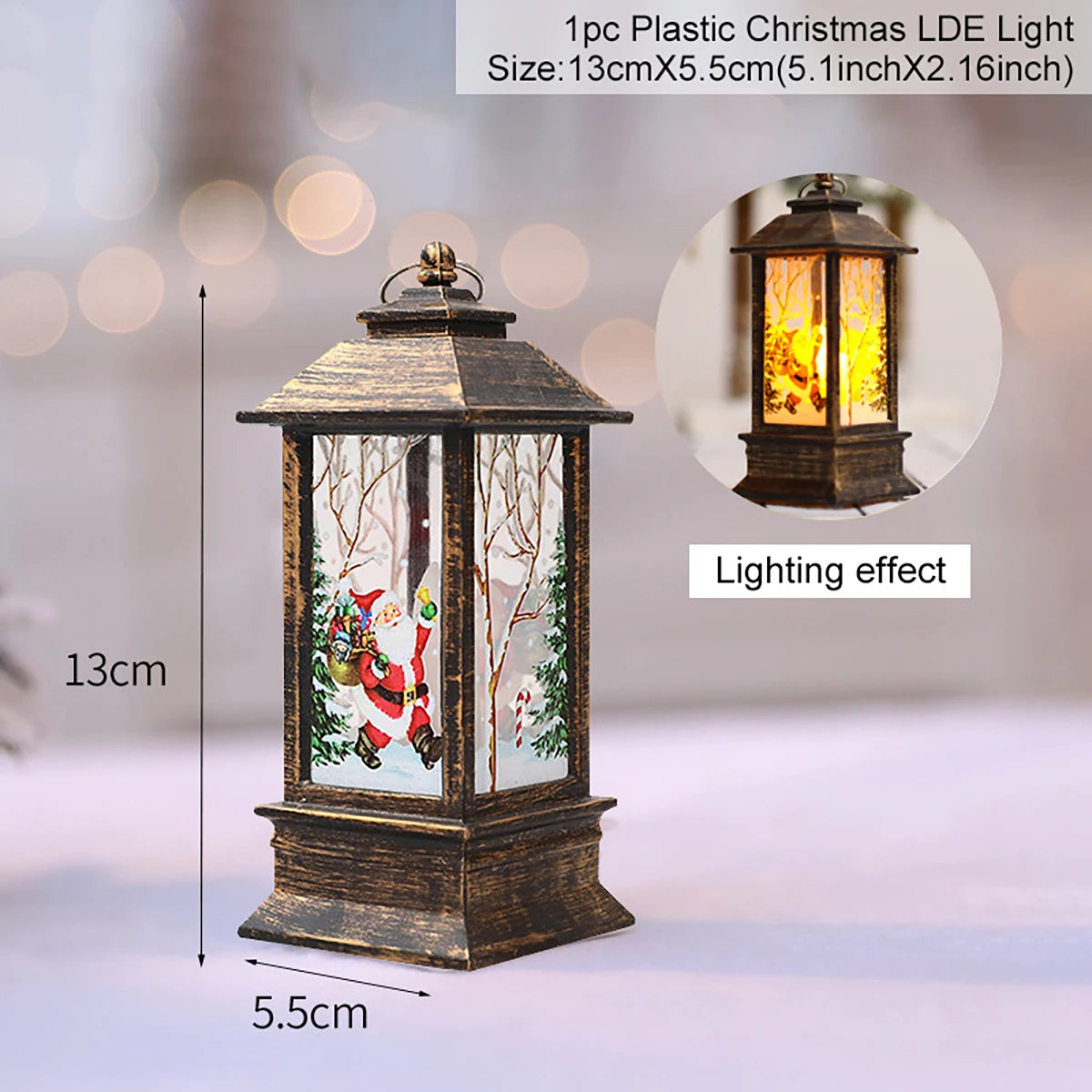 Christmas Lantern Light Ornament