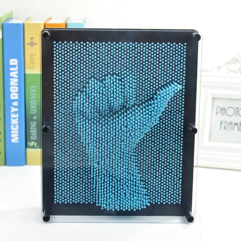 3D Pin Art Sculpture Desk Toy