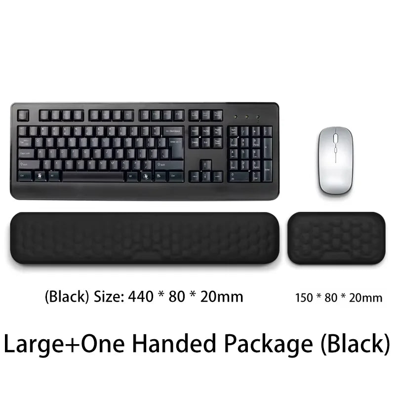 Ergonomic Memory Foam Keyboard