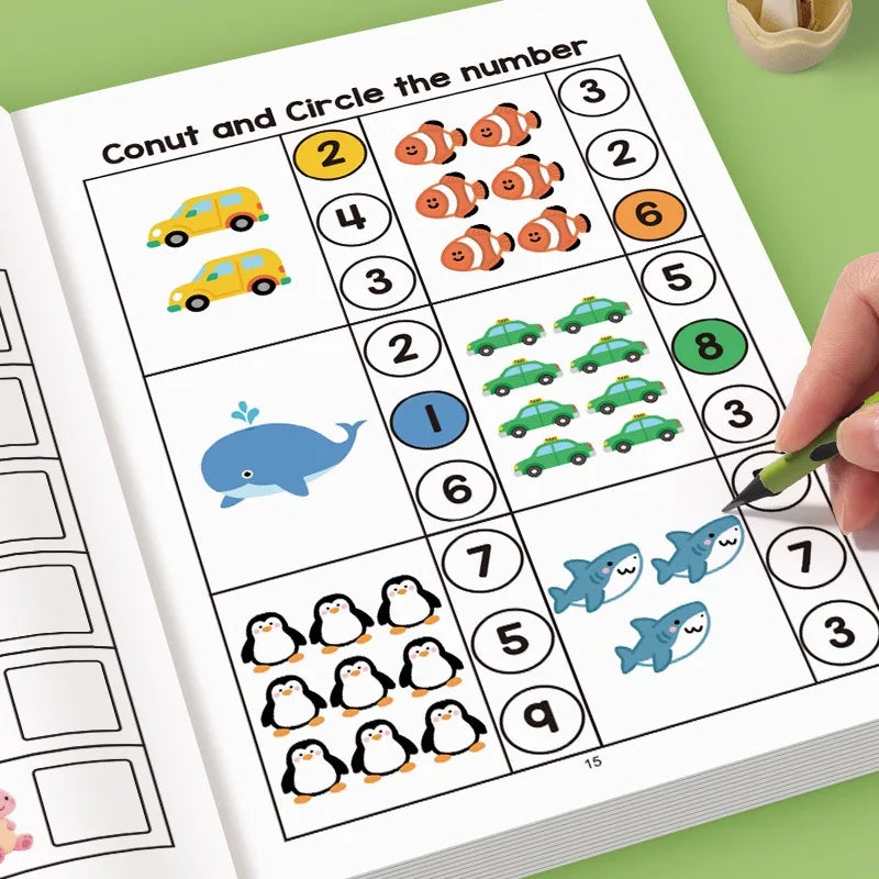 Preschool Logical Thinking Math Workbook
