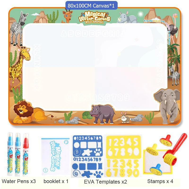 Magic Water Drawing Doodle Mat:
