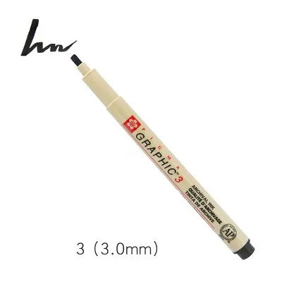 Sakura Pigma Micron Fineliner – 1PCS Black Waterproof Drawing Pen