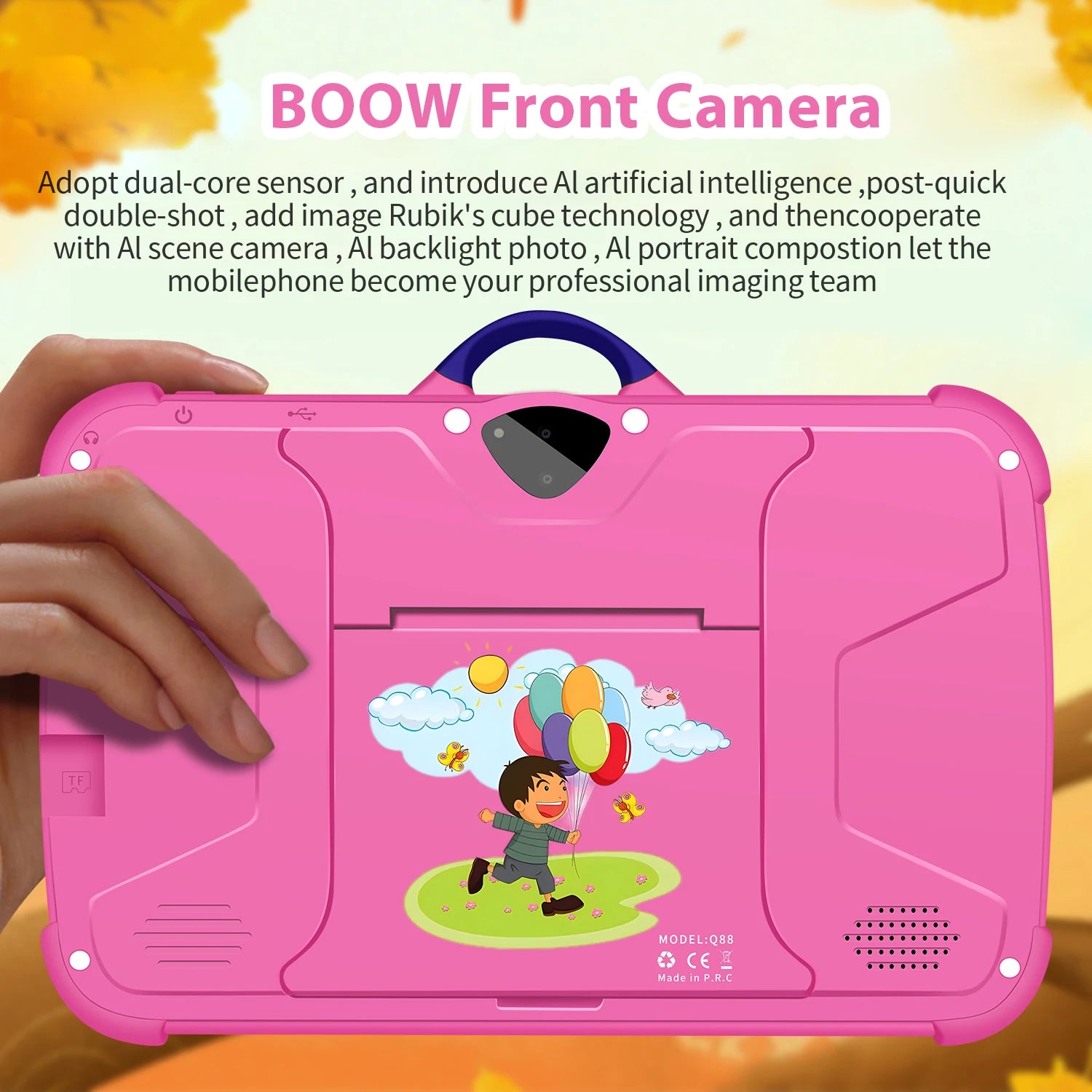 New Cartoon Pattern Kids Tablet: