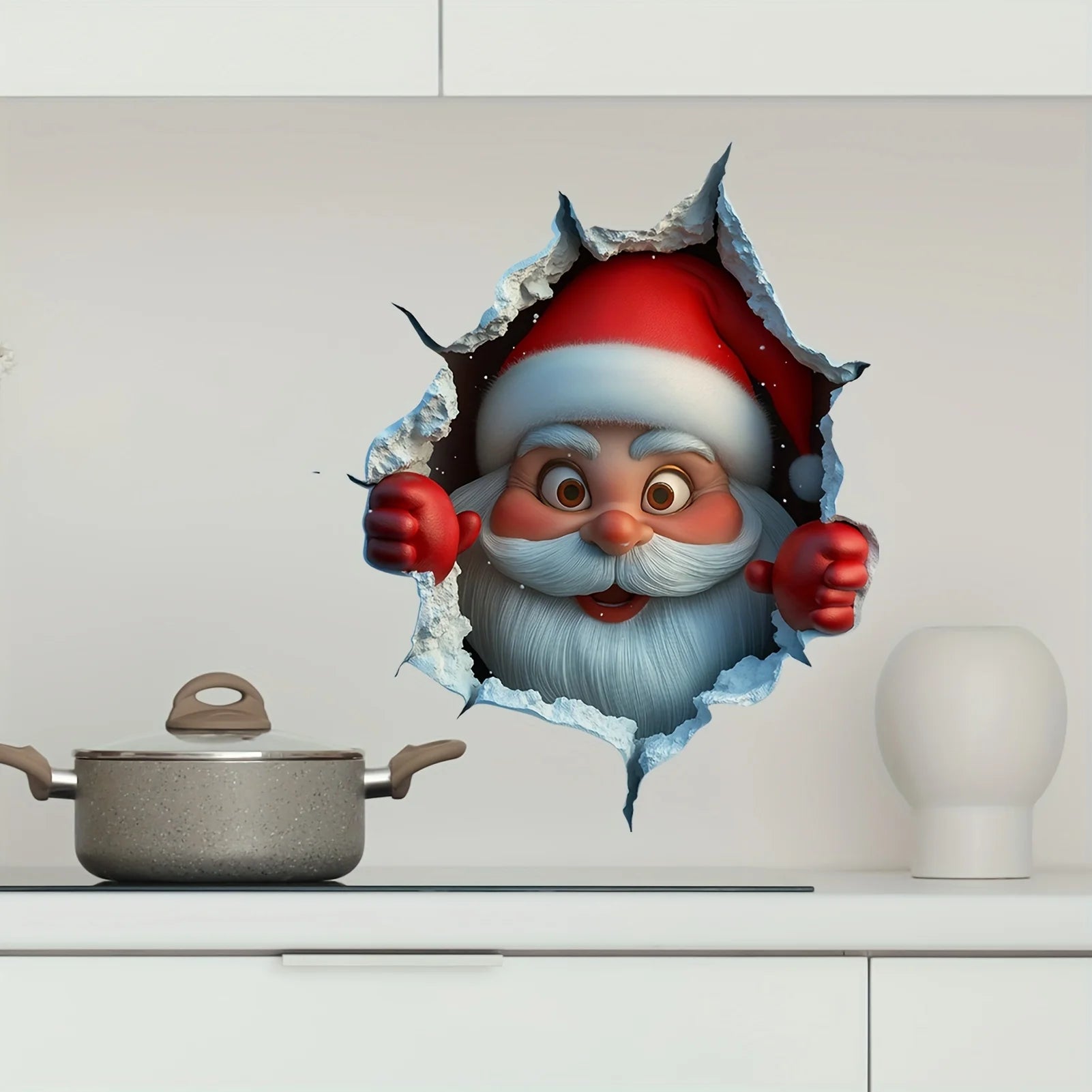 Christmas Santa PVC Wall Sticker