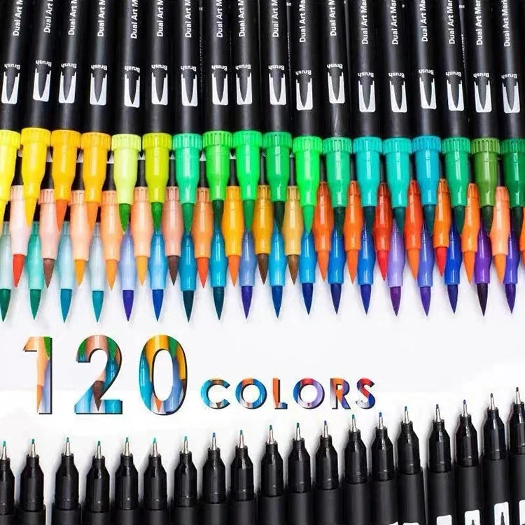 Watercolor & Fine liner Art Set