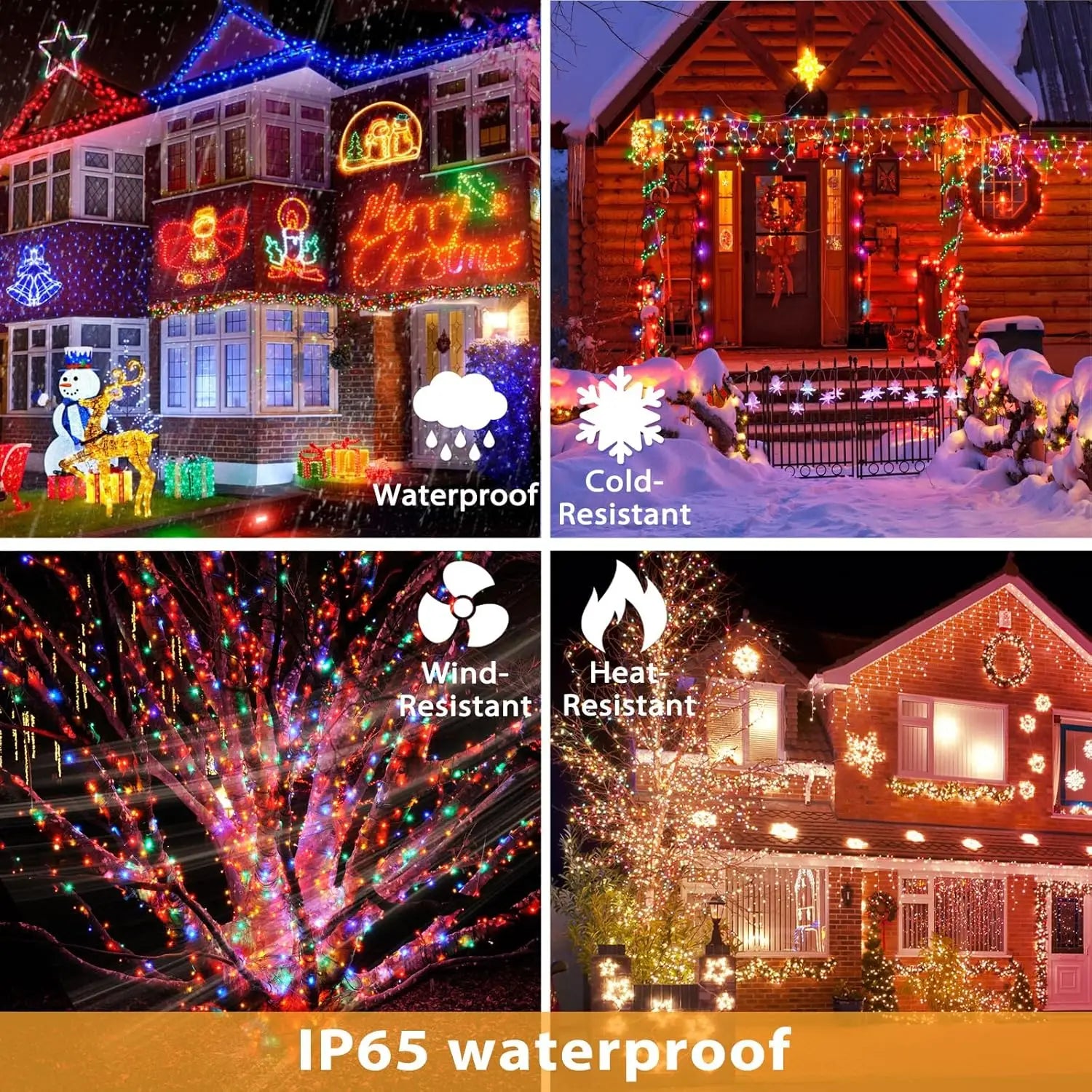 Outdoor Solar LED Fairy String Lights