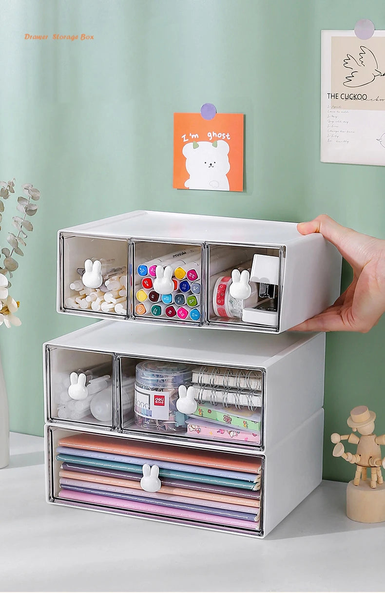Rabbit Desktop Storage Organizer