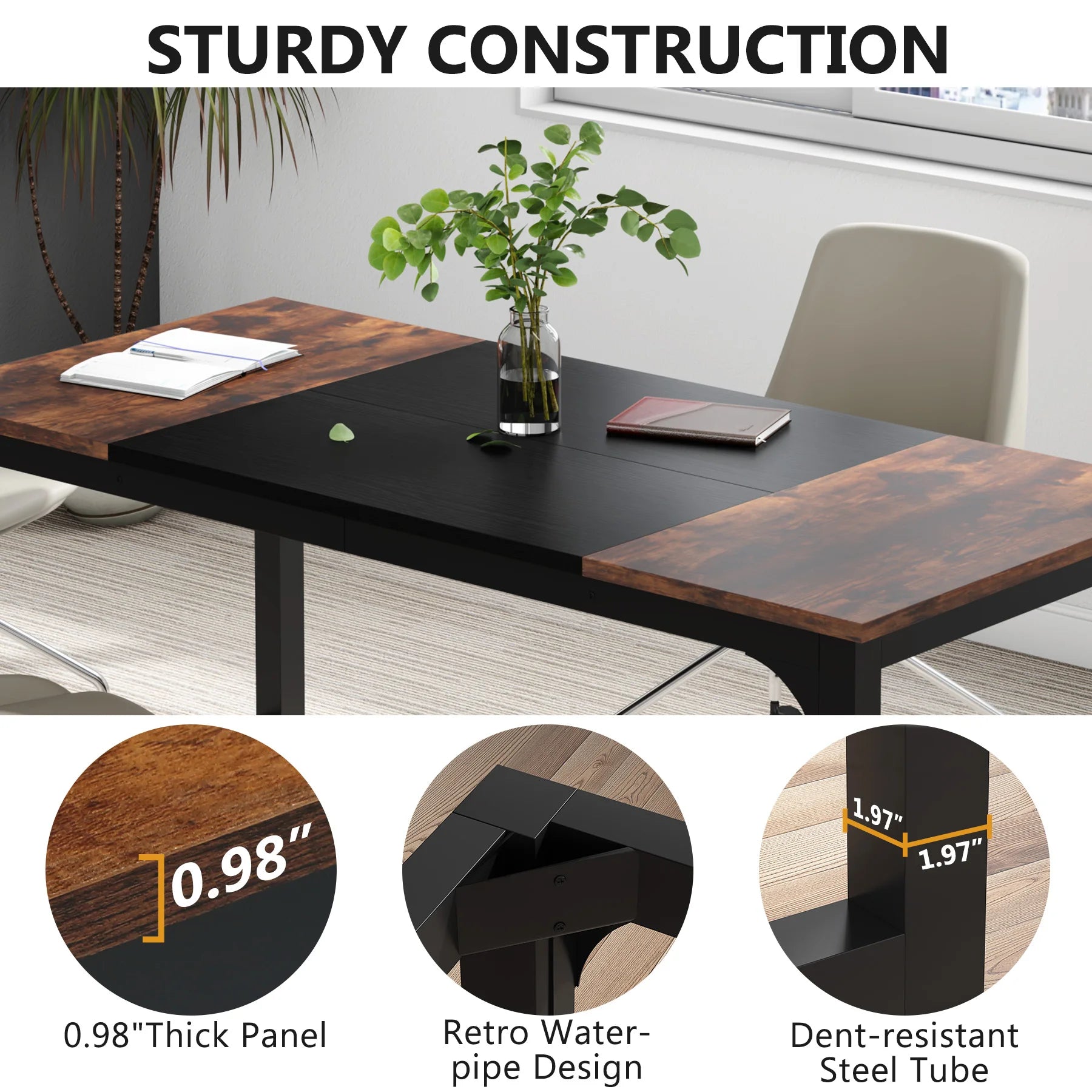 Tribesigns Large Office Desk