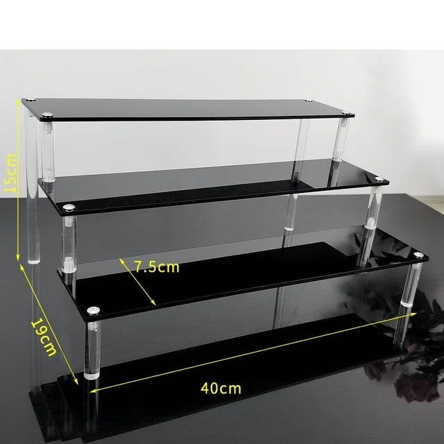 1–5 Tier Clear Acrylic Display Stand