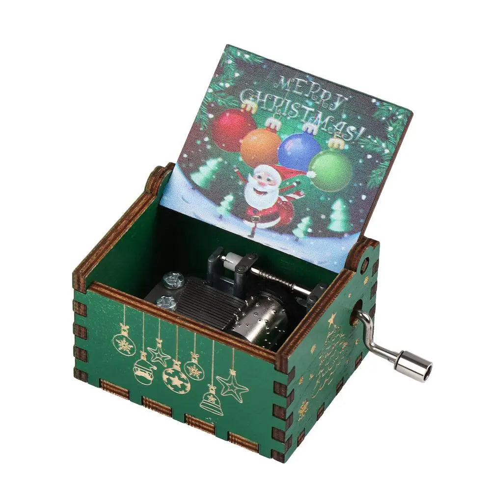 Vintage Wooden Music Box