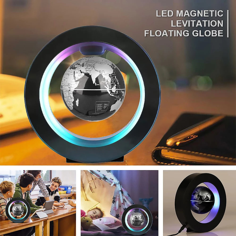 Floating Globe Lamp