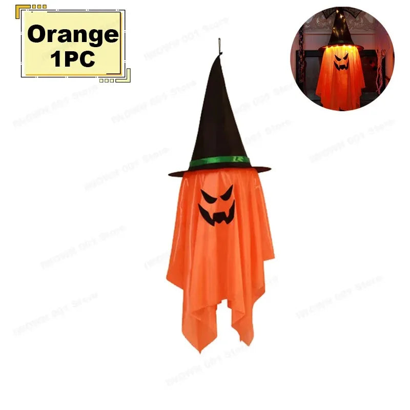 LED Flying Witch Hat Lights