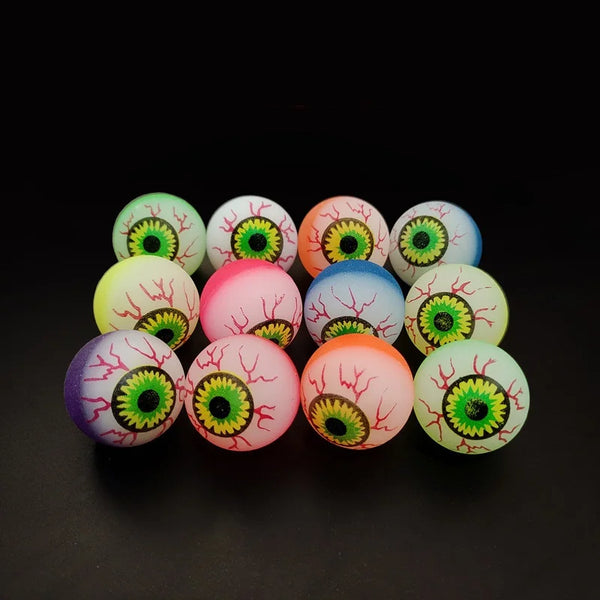 Glow in the Dark Eyeball Bouncy Balls