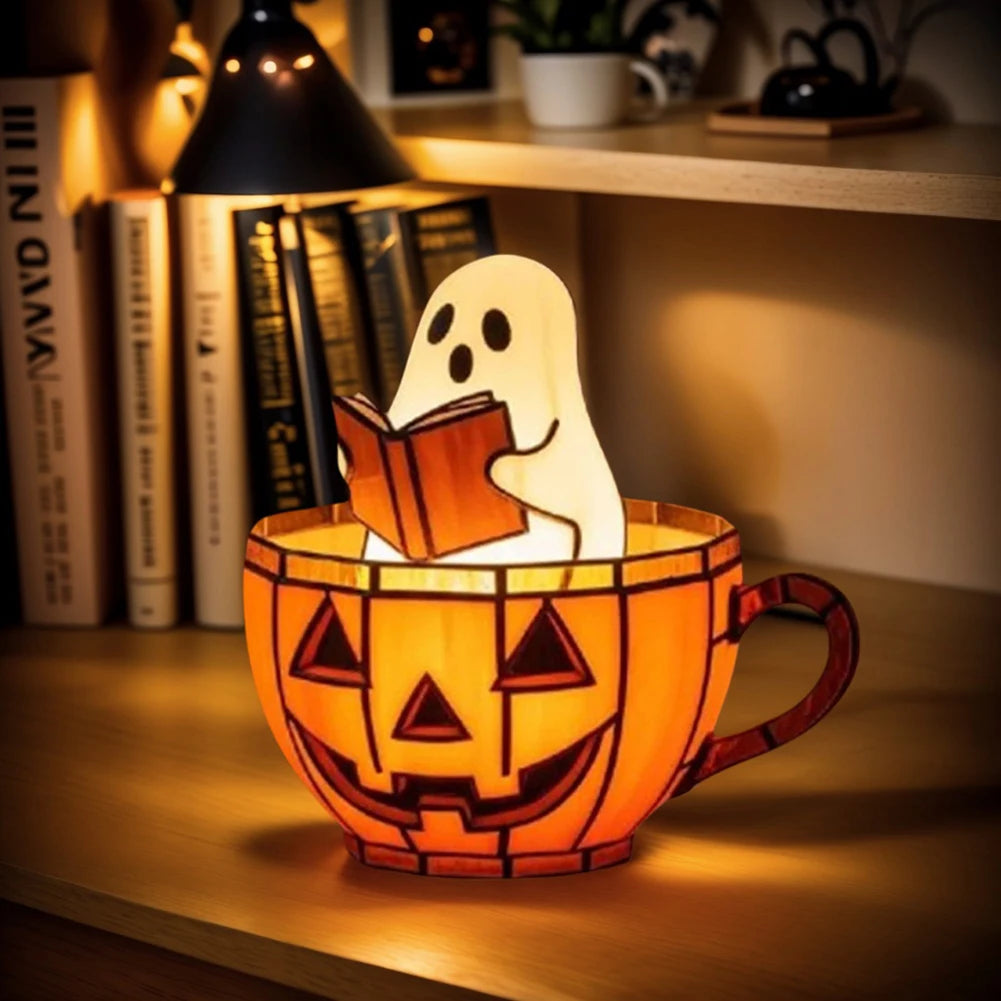 Ghost Reading Book Lamp