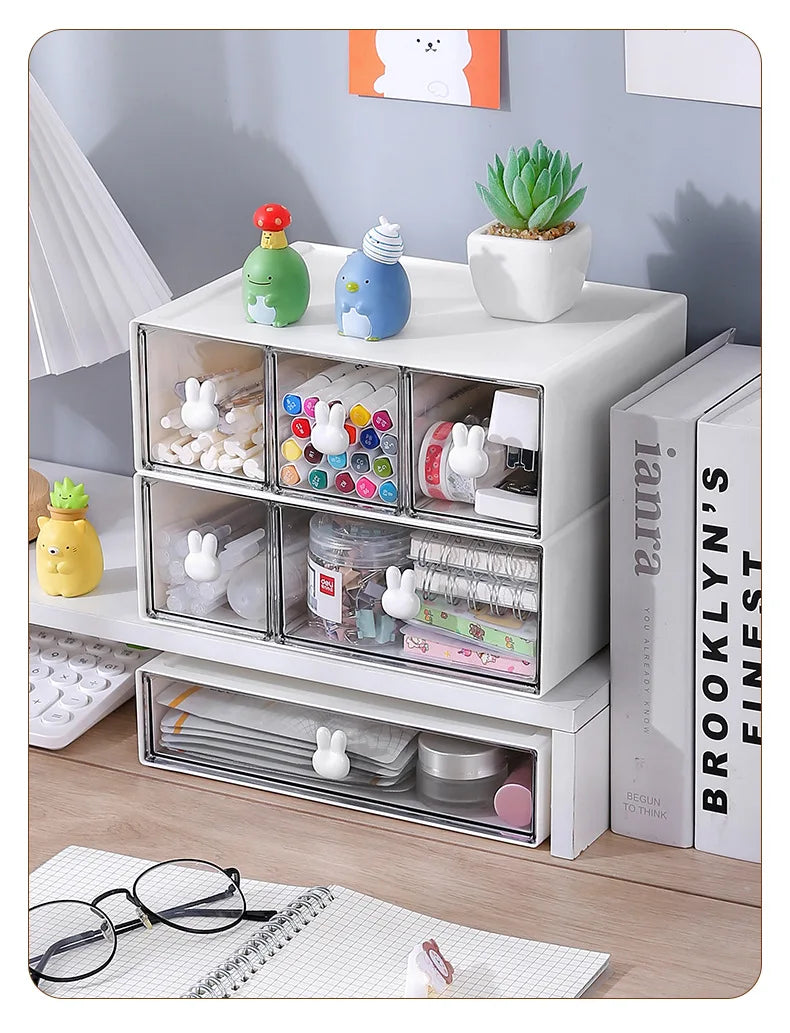Rabbit Desktop Storage Organizer