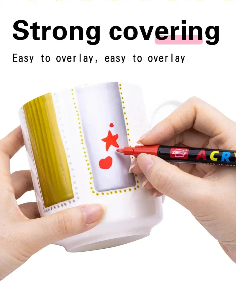 Acrylic Paint Marker Set