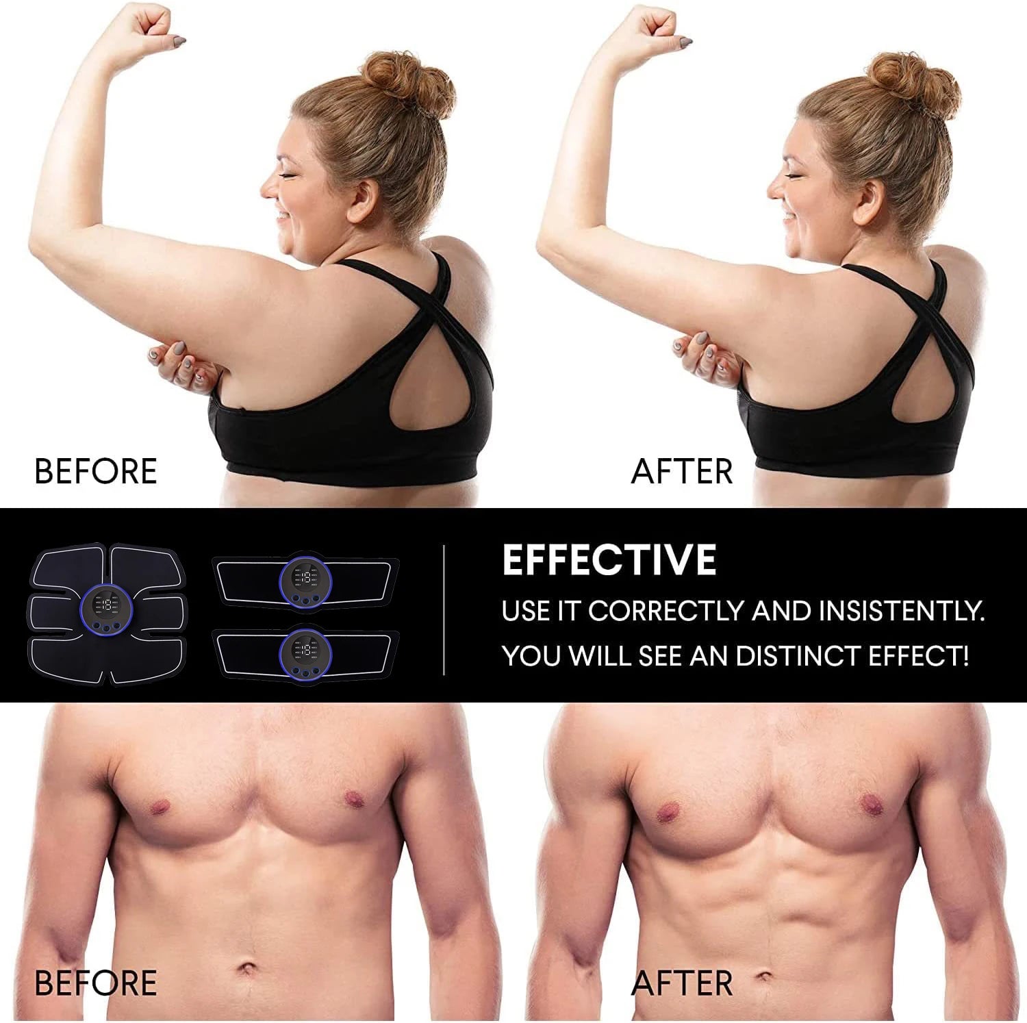 EMS Fitness Abdominal Muscle Trainer: