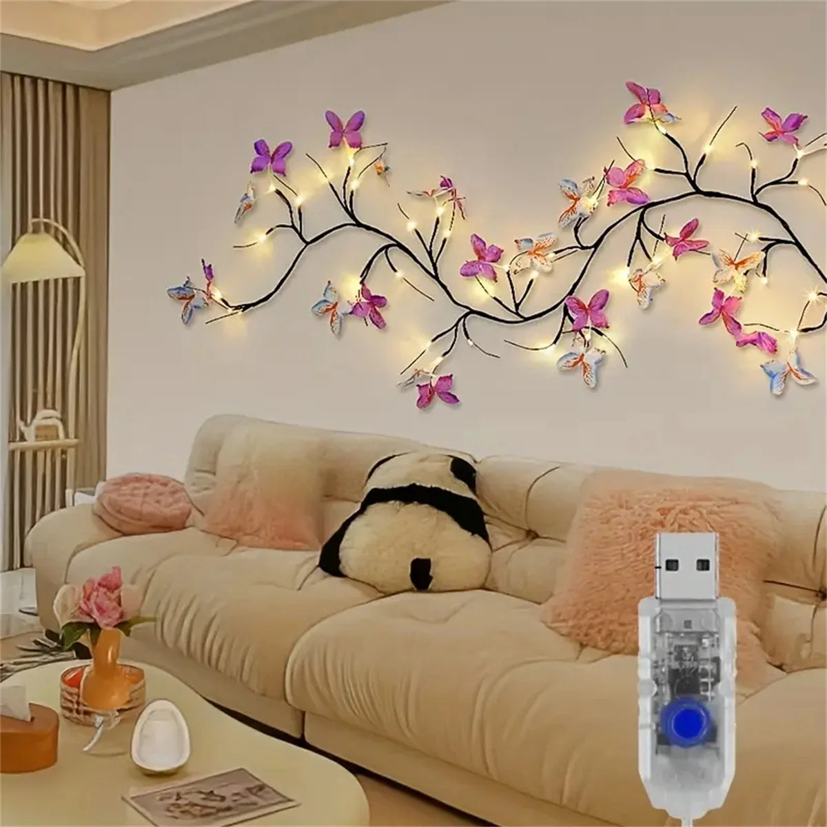 30 LED Willow Vine String Light