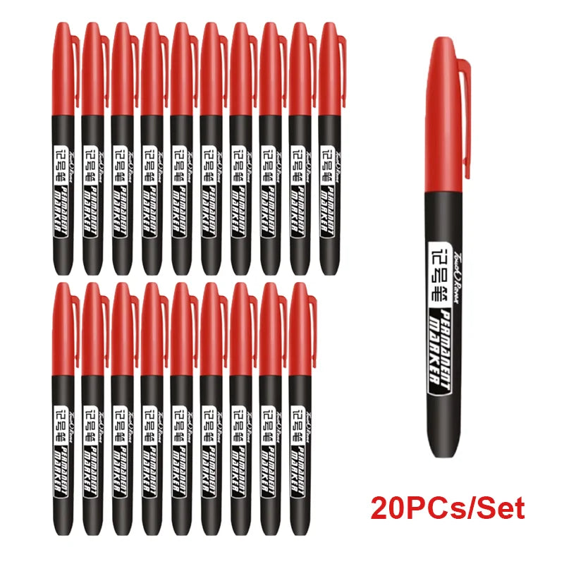 6PCS Permanent Marker Pens