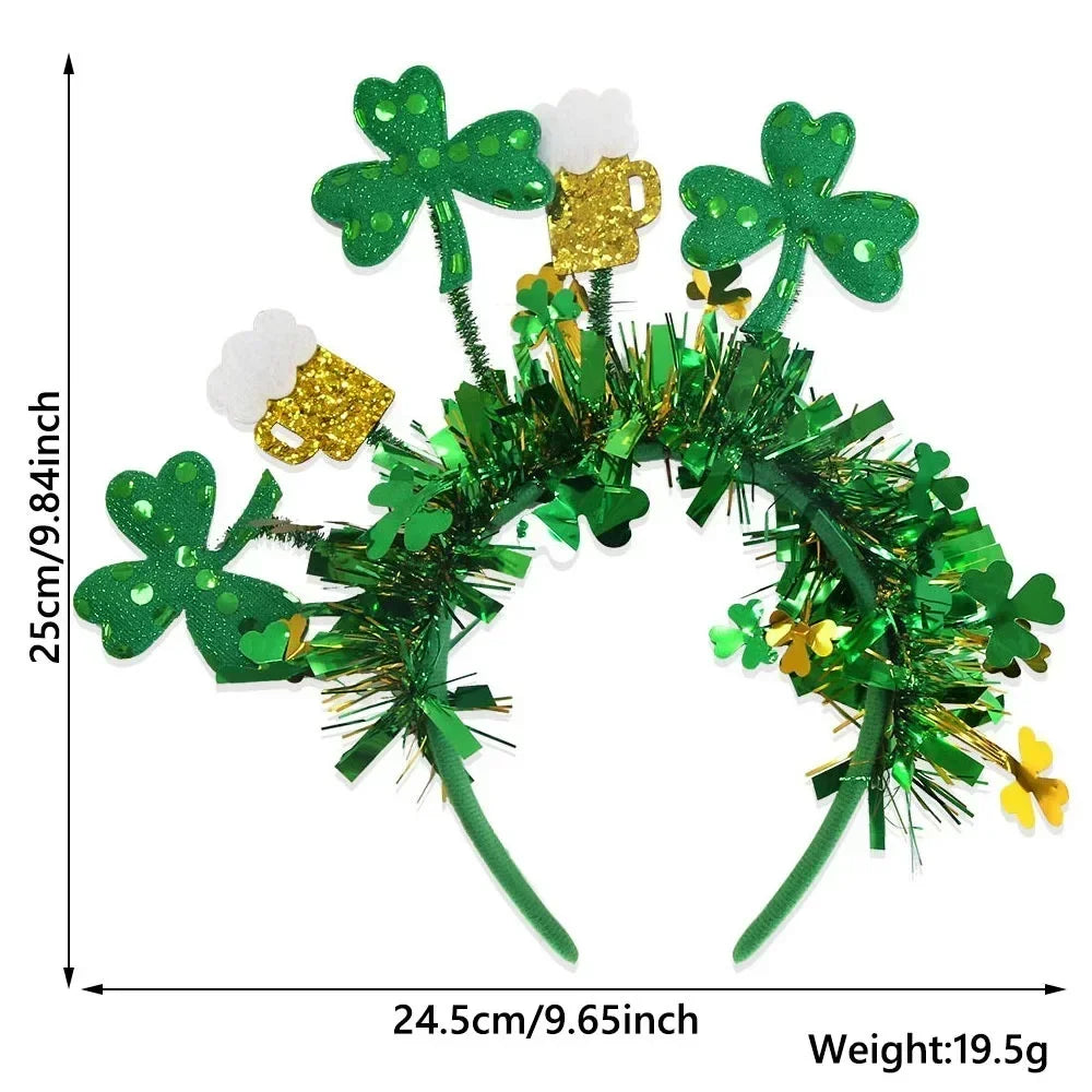 St. Patrick’s Day Shamrock Headband