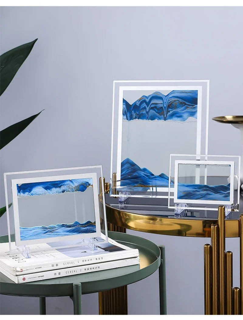 Square 3D Moving Sand Art Frame