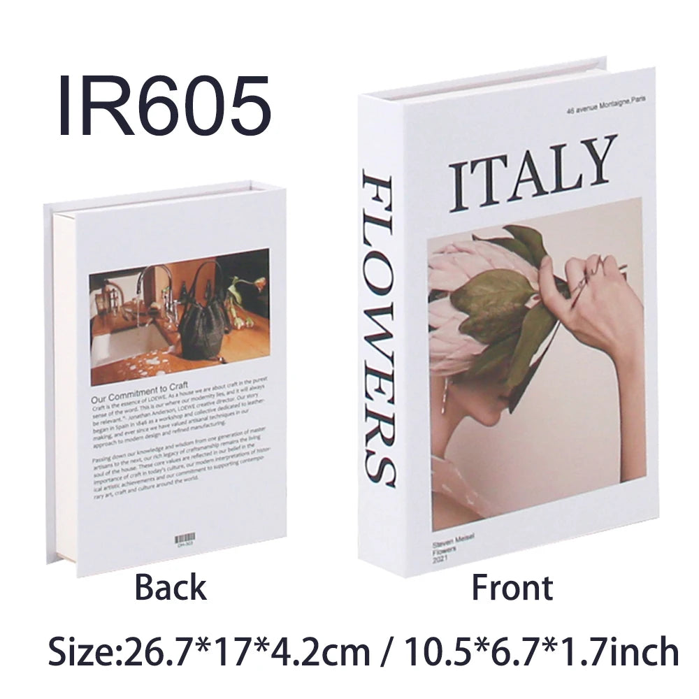Modern Decorative Fake Book Set