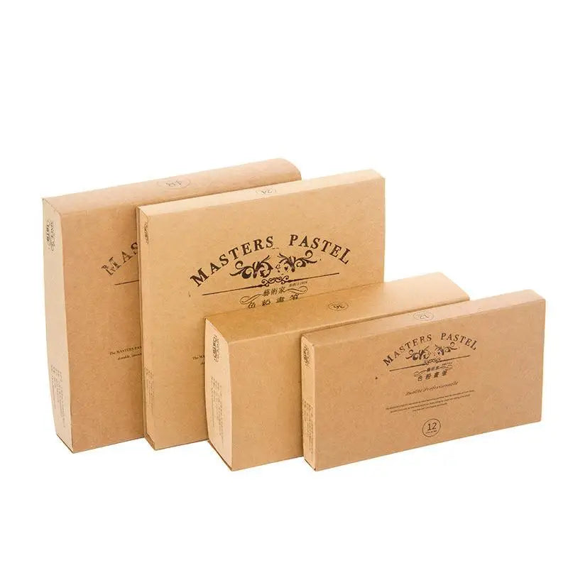 Soft Dry Pastel Chalk Crayons Set: