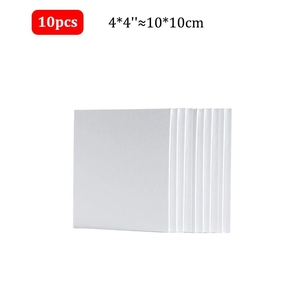 10-Piece Canvas Board Set