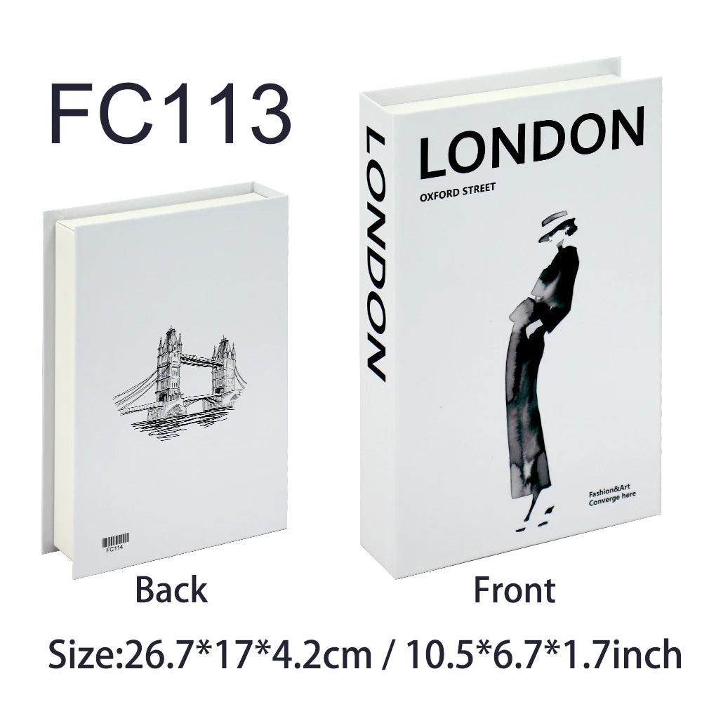 Modern Decorative Fake Book Set