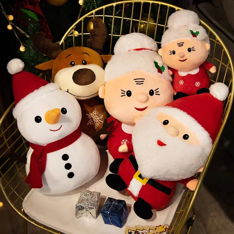 Cute  – Santa, Elk & Snowman